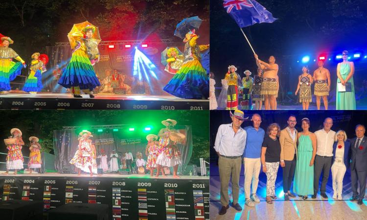 Dalla Colombia alla Nuova Zelanda: il festival del folklore porta a Matelica tre continenti Dalla Colombia alla Nuova Zelanda: il festival del folklore porta a Matelica tre continenti