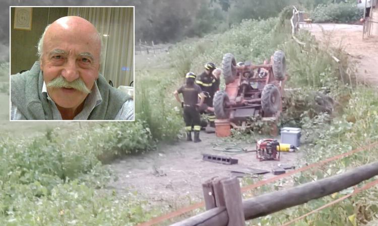 Tragedia a Colmurano, muore schiacciato dal trattore
