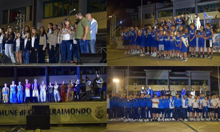 Castelraimondo in festa per lo sport: un successo la serata in piazza Dante