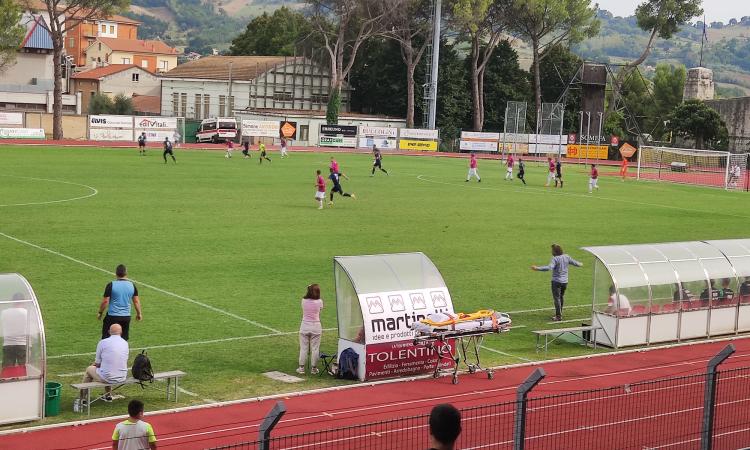 Eccellenza, San Nicola non fa il miracolo: il Tolentino pareggia 1-1 con il Montecchio Gallo