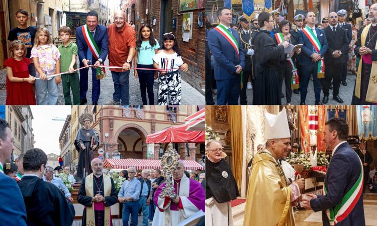 Tolentino, festa del Perdono di San Nicola: consueto bagno di folla in centro storico