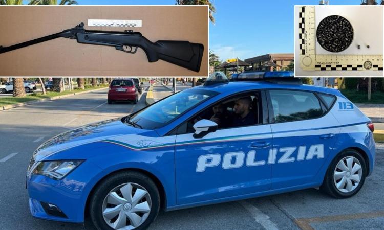 Civitanova, spari contro la finestra di casa del padre: denunciati il figlio e un suo amico