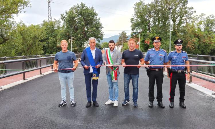 Belforte, riaperto dopo 3 mesi il ponte sulla provinciale 180 Belforte, riaperto dopo 3 mesi il ponte sulla provinciale 180