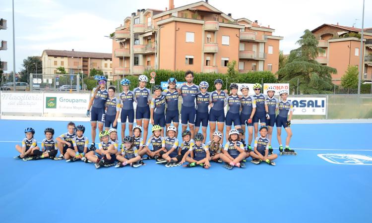 Pattinaggio, trionfo a San Benedetto per la Juvenilia Pollenza Pattinaggio, trionfo a San Benedetto per la Juvenilia Pollenza