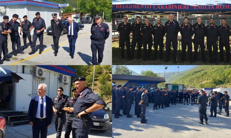 Da Muccia a Ussita, i carabinieri "alla prova" delle emergenze: esercitazione del comando legione "Marche"