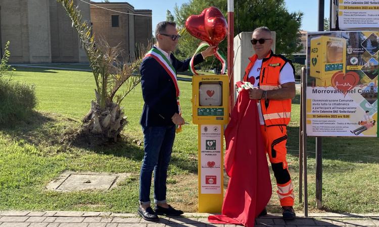 Morrovalle, inaugurati tre nuovi defibrillatori per il "World Heart Day": Comune cardio protetto Morrovalle, inaugurati tre nuovi defibrillatori per il "World Heart Day": Comune cardio protetto