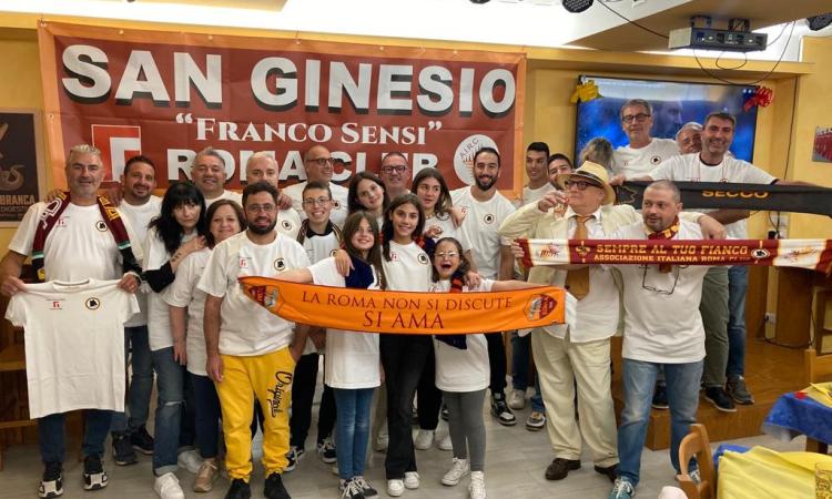 A San Ginesio nasce il Roma Club "Franco Sensi" A San Ginesio nasce il Roma Club "Franco Sensi"