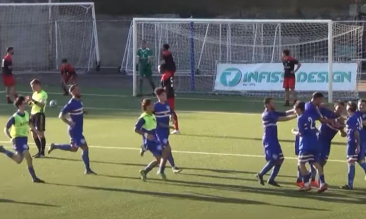 Aurora Treia e Porto Sant'Elpidio da record: 7 gol segnati e 5 annullati Aurora Treia e Porto Sant'Elpidio da record: 7 gol segnati e 5 annullati