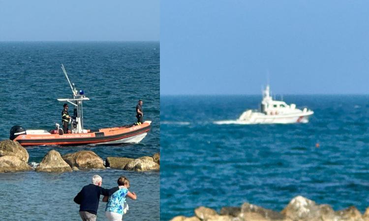 Porto Recanati, dispersi due nuotatori in mare: ore di ricerche ma è un falso allarme