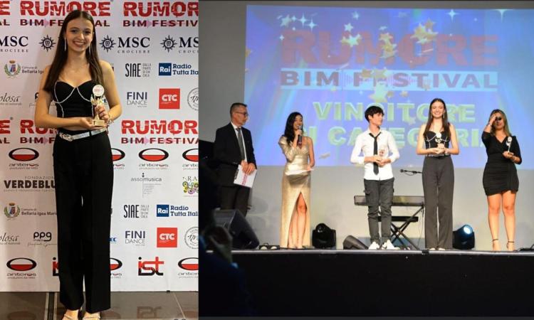 Macerata, una voce che fa "Rumore": Rebecca Di Pietro vince il festival dedicato a Raffaella Carrà Macerata, una voce che fa "Rumore": Rebecca Di Pietro vince il festival dedicato a Raffaella Carrà
