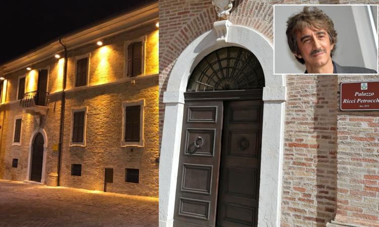 Leopardi "rientra" a Palazzo Ricci: Rubini gira anche a Pollenza la miniserie sul poeta