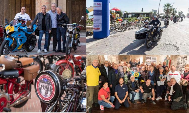 A Recanati si rinnova il mito di Franco Uncini e del Circuito dell'Infinito: sfilata di moto d'epoca