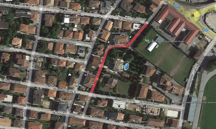 San Severino, lavori alla rete idrica: via Don Orione chiusa per tre giorni San Severino, lavori alla rete idrica: via Don Orione chiusa per tre giorni