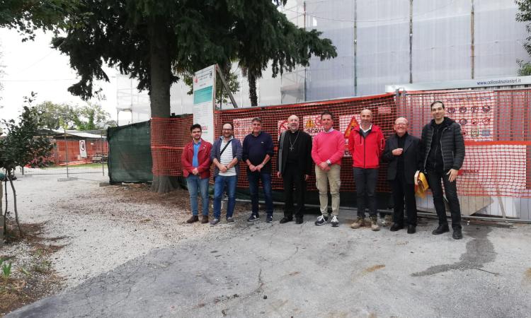 Treia, post sisma: al via i lavori alla chiesa di Santa Maria delle Grazie Treia, post sisma: al via i lavori alla chiesa di Santa Maria delle Grazie