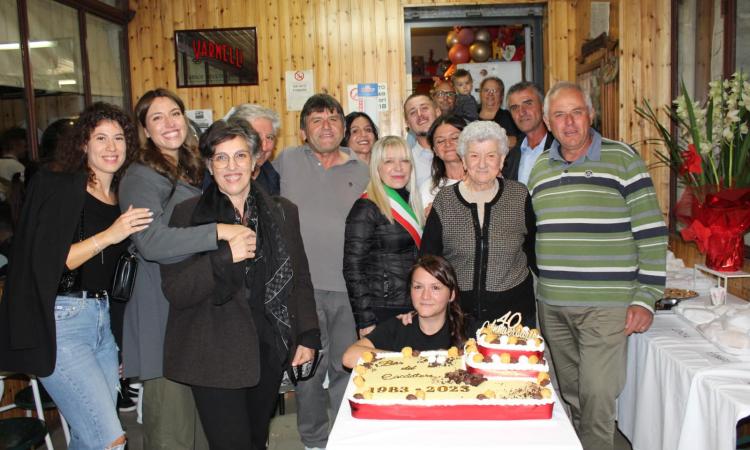 San Severino, il bar del Cacciatore festeggia 40 anni di attività: l'abbraccio della comunità di Cesolo