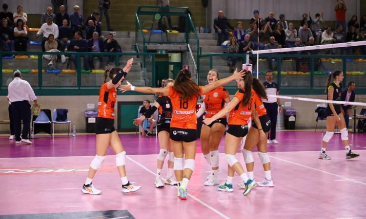 Serie A2, la CBF Balducci vince ad Offanengo in quattro set: terza vittoria di fila e primi 3 punti