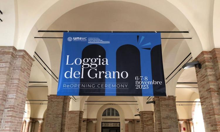 Unimc festeggia la riapertura della Loggia del Grano con la presidente della Corte Costituzionale Silvana Sciarra