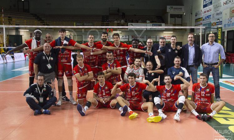 Serie A3, vittoria netta per la Volley Banca Macerata, Palmi cede 3-0 Serie A3, vittoria netta per la Volley Banca Macerata, Palmi cede 3-0