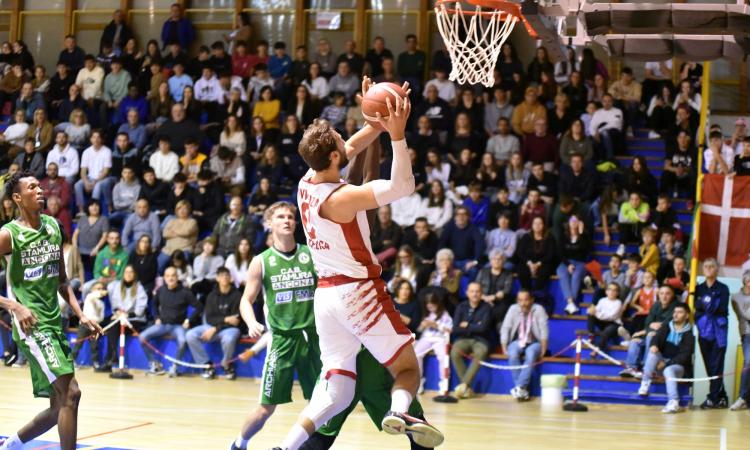 Basket, l'Halley Matelica colleziona la terza vittoria di fila contro Ancona