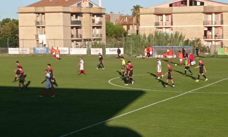 Promozione, Aurora Treia in ginocchio a Cupra Marittima: la Sangiorgese vince 3-0