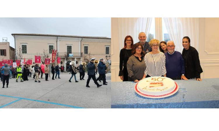 Potenza Picena, festa per i 50 anni di Avis. Tartabini: "Vogliamo superare questi risultati"