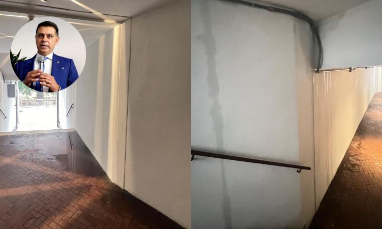 Macerata, sottopasso inaugurato e già allagato. Marchiori: "Abbiamo fatto una brutta figura" Macerata, sottopasso inaugurato e già allagato. Marchiori: "Abbiamo fatto una brutta figura"