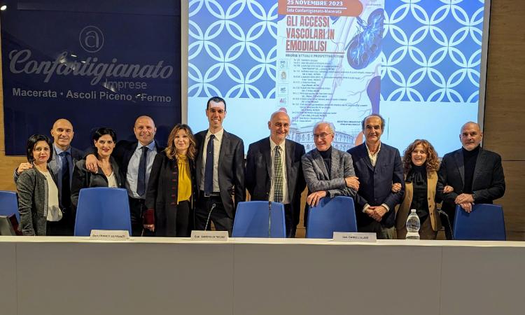 Macerata, conferenza sugli accessi vascolari in emodialisi: oltre cento professionisti sanitari da tutte le Marche