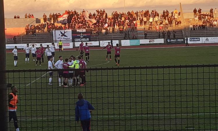 Eccellenza, il Tolentino fa suo il derby con la Civitanovese: decide Moscati