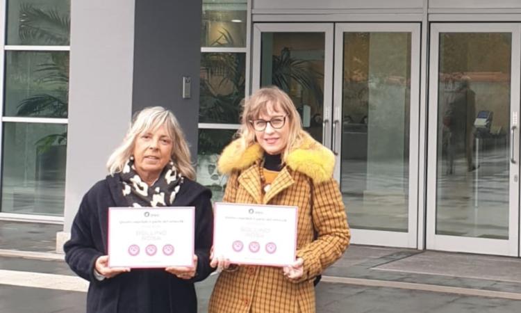 Ospedali che si prendono cura delle donne: tre bollini rosa Macerata e Civitanova Ospedali che si prendono cura delle donne: tre bollini rosa Macerata e Civitanova