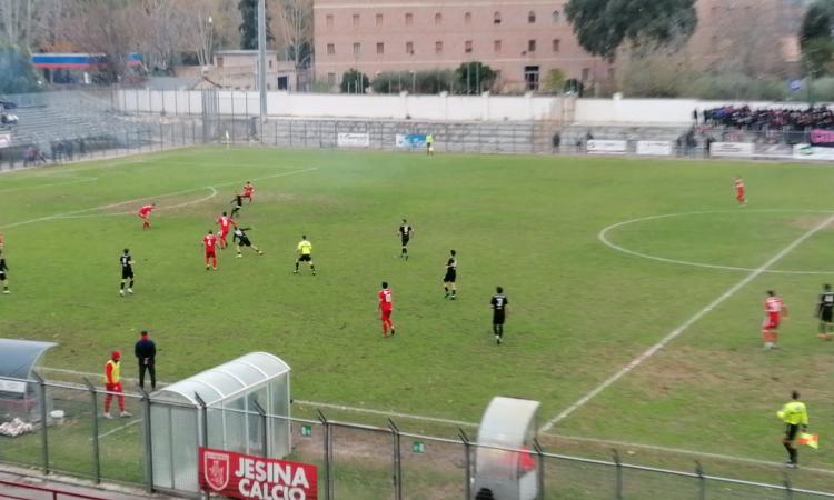 Eccellenza, la Maceratese cade nella trasferta al "Carotti": Jesi spezza l'imbattibilità di Pagliari Eccellenza, la Maceratese cade nella trasferta al "Carotti": Jesi spezza l'imbattibilità di Pagliari