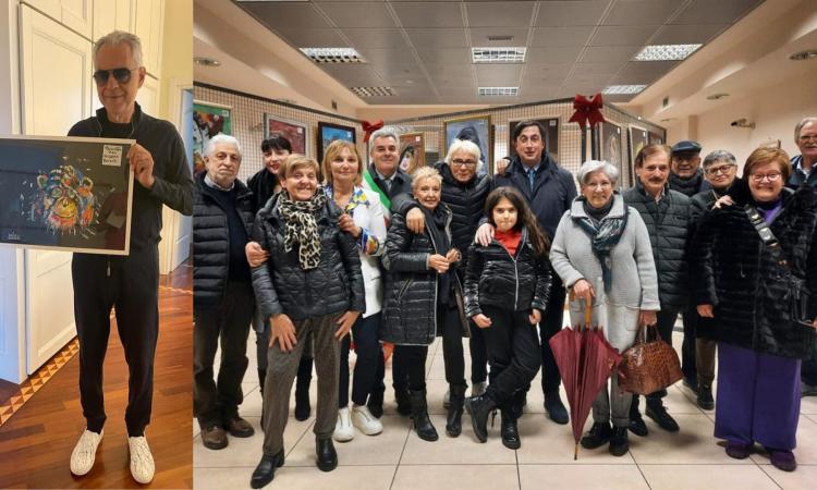 Castelraimondo, inaugurata la mostra dell'ex pugile Vladimiro Riga Castelraimondo, inaugurata la mostra dell'ex pugile Vladimiro Riga
