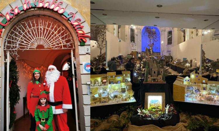 Civitanova Alta diventa la città dei presepi. E l'8 dicembre apre anche la Casa di Babbo Natale