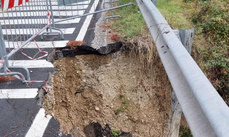 Macerata, frana in via Mattei: lavori per 170mila euro Macerata, frana in via Mattei: lavori per 170mila euro
