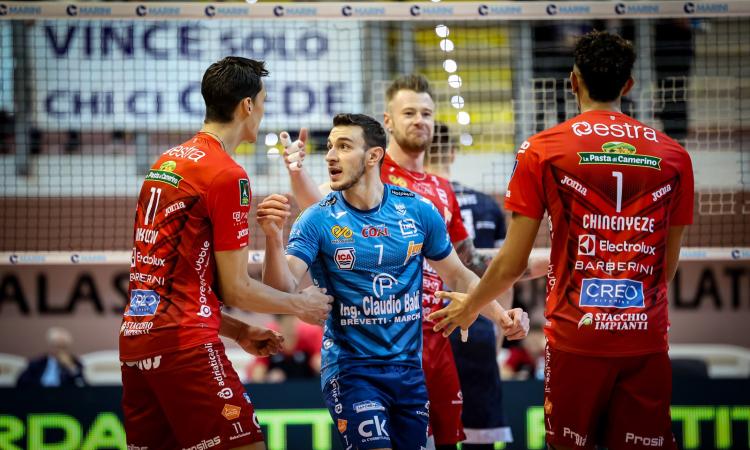 La Lube riparte dopo il ko contro Trento: Top Volley Cisterna battuta in 4 set