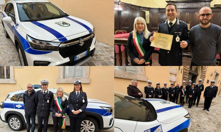 San Severino, una nuova auto per la polizia locale