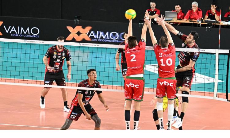 Champions League, Lube bella di notte: vittoria in Belgio, Greenyard Maaseik ko Champions League, Lube bella di notte: vittoria in Belgio, Greenyard Maaseik ko