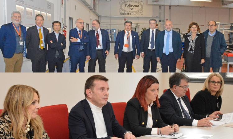 Poltrona Frau, nuovo stabilimento a Montegranaro. Conceria del Chienti: investimenti per 15 milioni Poltrona Frau, nuovo stabilimento a Montegranaro. Conceria del Chienti: investimenti per 15 milioni