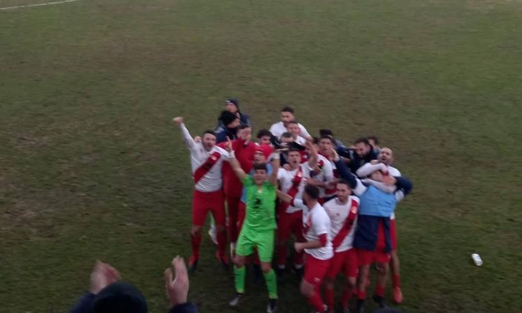 Eccellenza, il Chiesanuova strappa il titolo di "Campione d'inverno": Montecchio Gallo cade 2-1