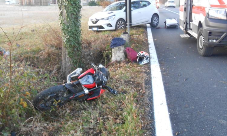 San Severino, terribile incidente in moto: gravi fratello e sorella, entrambi a Torrette d'urgenza