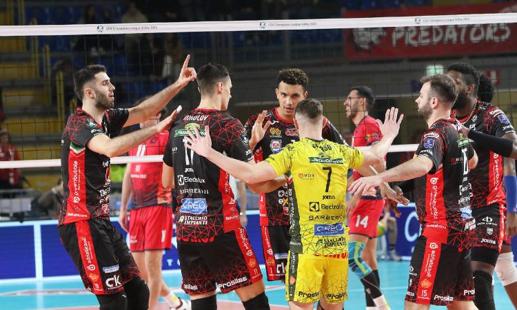 Champions League, Lube sei già ai quarti: Praga superata in tre set Champions League, Lube sei già ai quarti: Praga superata in tre set