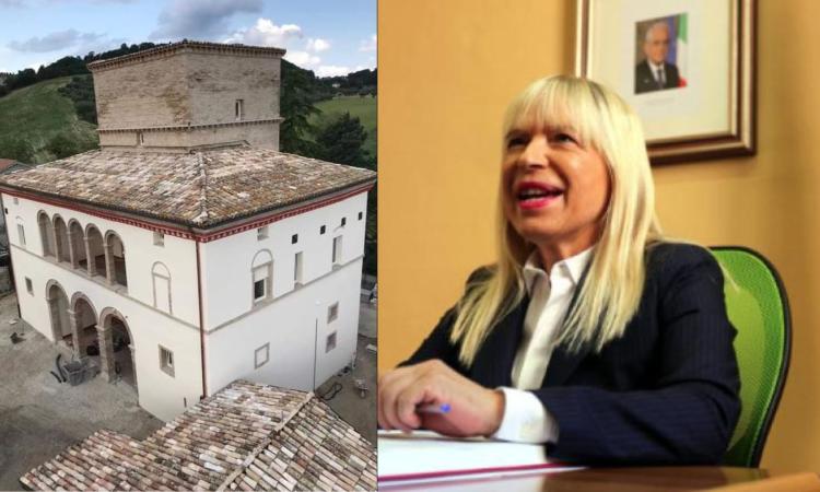 San Severino, post-sisma: torna agibile dimora storica con torre colombaia del '500