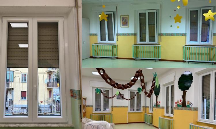 Tolentino, nuovi infissi all'asilo nido 'Il Cucciolo': "Lavori terminati durante le festività natalizie" Tolentino, nuovi infissi all'asilo nido 'Il Cucciolo': "Lavori terminati durante le festività natalizie"