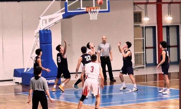 Basket, la Rhutten non riesce ad invertire la rotta: a San Severino passa lo Sporting