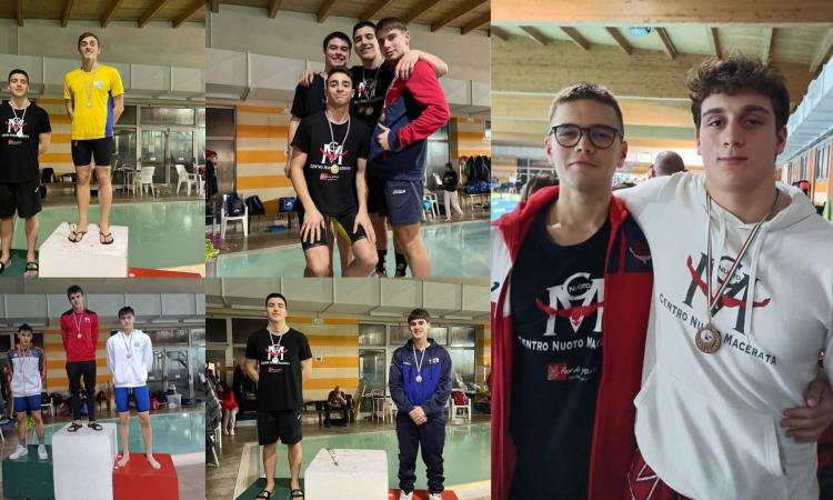 Il Centro Nuoto Macerata inizia alla grande il nuovo anno: 7 medaglie a Treviso Il Centro Nuoto Macerata inizia alla grande il nuovo anno: 7 medaglie a Treviso