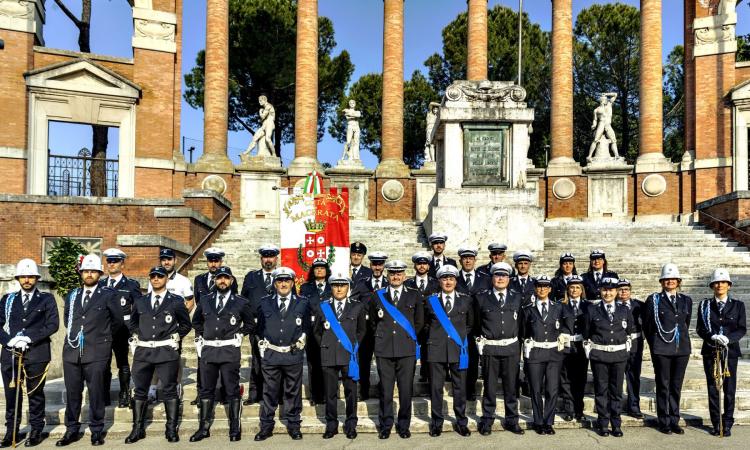 Macerata, la polizia locale celebra il patrono San Sebastiano