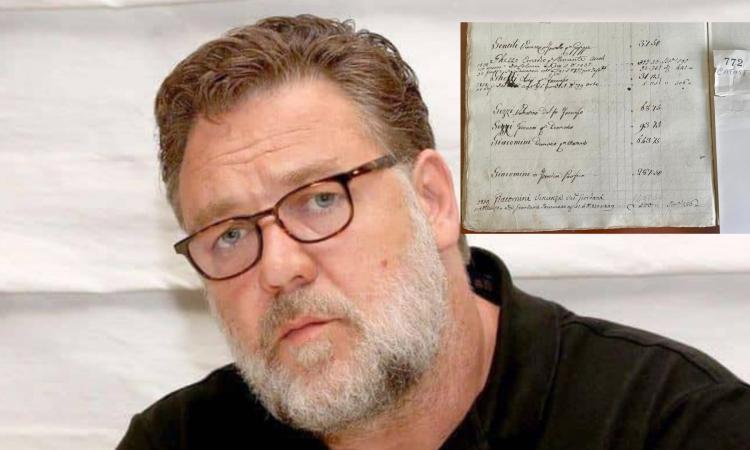Origini di Russell Crowe, l'Archivio di Stato chiarisce: "Nessuna prova sull'antenato ascolano" Origini di Russell Crowe, l'Archivio di Stato chiarisce: "Nessuna prova sull'antenato ascolano"