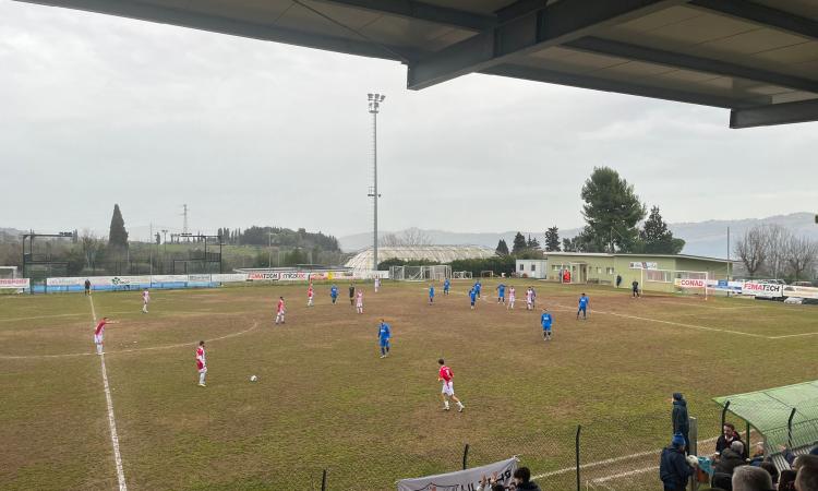 Eccellenza, l’Azzurra Colli risorge con la Maceratese, decide Filipponi di testa