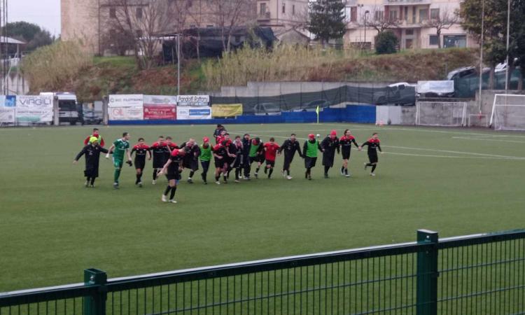 Promozione, secondo successo consecutivo per l'Aurora Treia: fermata la corsa di Castelfidardo