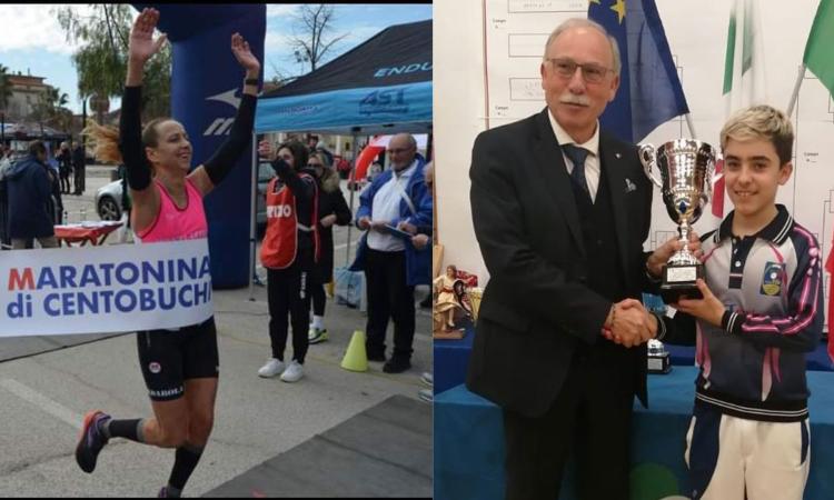 Due tolentinati d'oro nella maratona e nelle bocce: che weekend per Caterina e Nicola Due tolentinati d'oro nella maratona e nelle bocce: che weekend per Caterina e Nicola