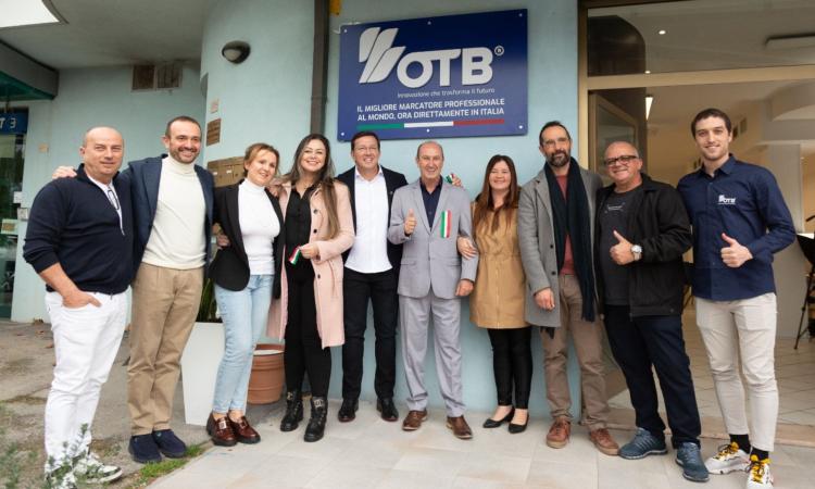 Apre a Montecosaro la sede italiana dell'azienda brasiliana Otb: leader mondiale del proprio settore